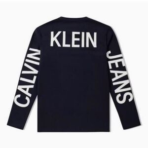 Calvin Klein Jeans Black & White Logo Sweater